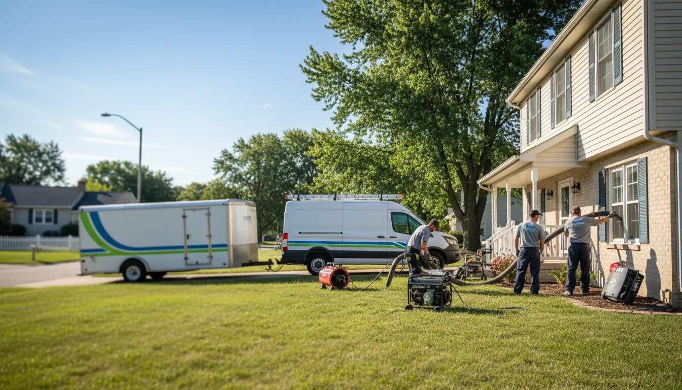 Flooded Basement Restoration And Cleanup With Repair in Sherburn, MN near me